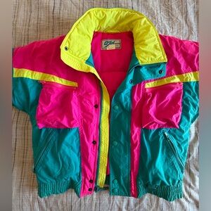 Ossi neon Colorful Ski Jacket